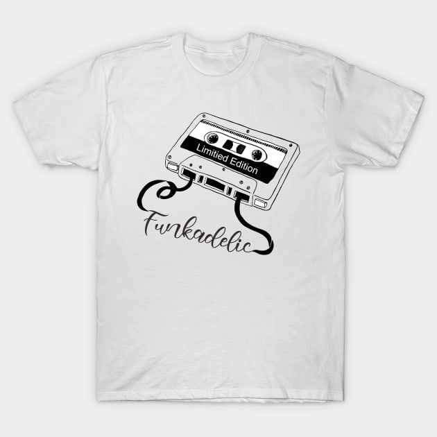 Funkadelic - Limitied Cassette T-Shirt by blooddragonbest